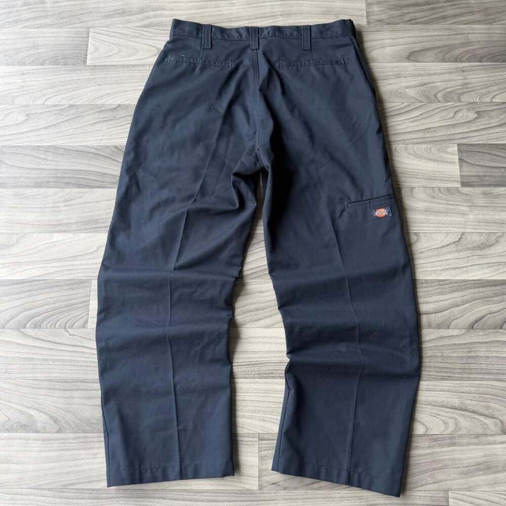 Dickies Double Knee Work Pants Size 34x32 Navy